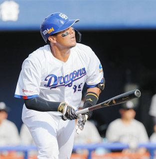 中日・木下拓哉、攻守でプロ初登板の金丸引っ張る 打っては先制の今季