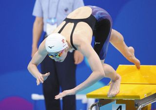 【競泳日本選手権】池江璃花子が10日の50メートル自由形決勝進出　3種目目の東京五輪代表内定に挑む