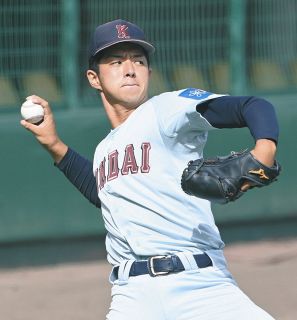 中日ドラフト1位指名の近大・宮原廉は学生最後のリーグ戦は登板なし…近大敗れ関学大が4季ぶりV【関西学生野球連盟 秋季リーグ戦】
