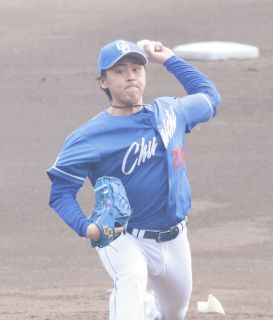 【中日2軍】育成・三浦瑞樹、持ち味発揮し7イニング1失点　落合2軍監督も高評価、支配下に「喜んで推薦したい」