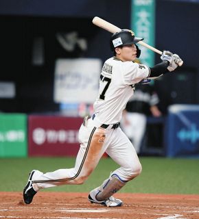 【オリックス】中川圭、”天敵”タカ石川柊太撃ちの同点二塁打！「いい感触で打つことができた」