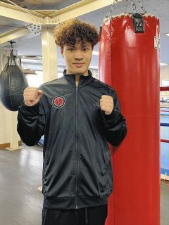 ボクシング】中谷潤人が公開練習、「足って感覚がすごく繊細なんで