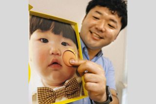 赤ちゃんの頬の「ぷにぷに」再現したアルバム、製品化へ着々　医療向け技術を応用