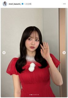 ◇黒いドレスの女神な新木優子【写真】：中日スポーツ・東京中日スポーツ