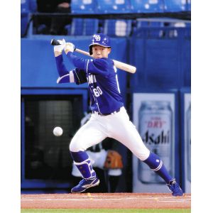 岡林勇希選手 セ・リーグ最多161安打全写真