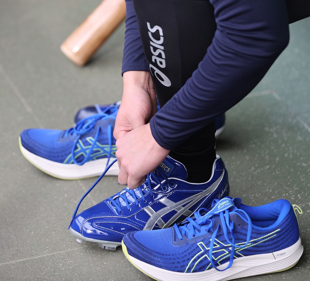 B-3241 中日ドラゴンズ 石川昂弥選手 支給品 アシックス asics