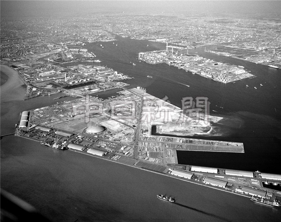 空撮 今昔／名古屋市