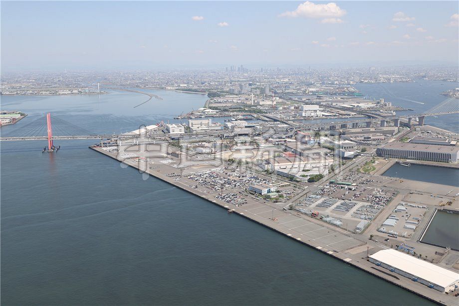 空撮 今昔／名古屋市