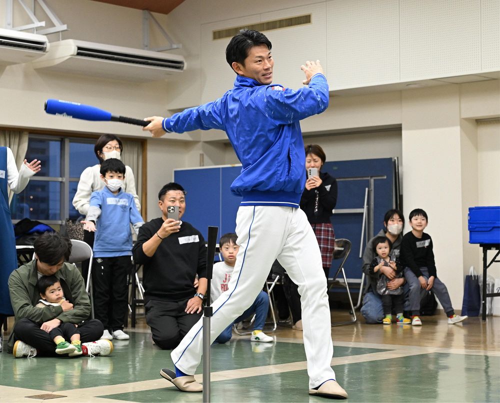 12月13日 大野奨太コーチ 子ども夢プロジェクト