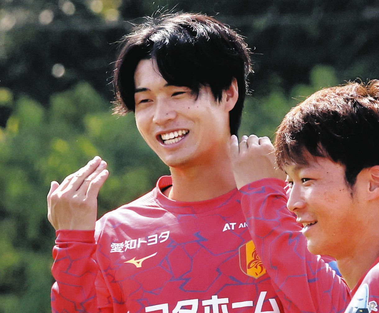 名古屋グランパス、約1年半ぶり古巣復帰のDF藤井陽也