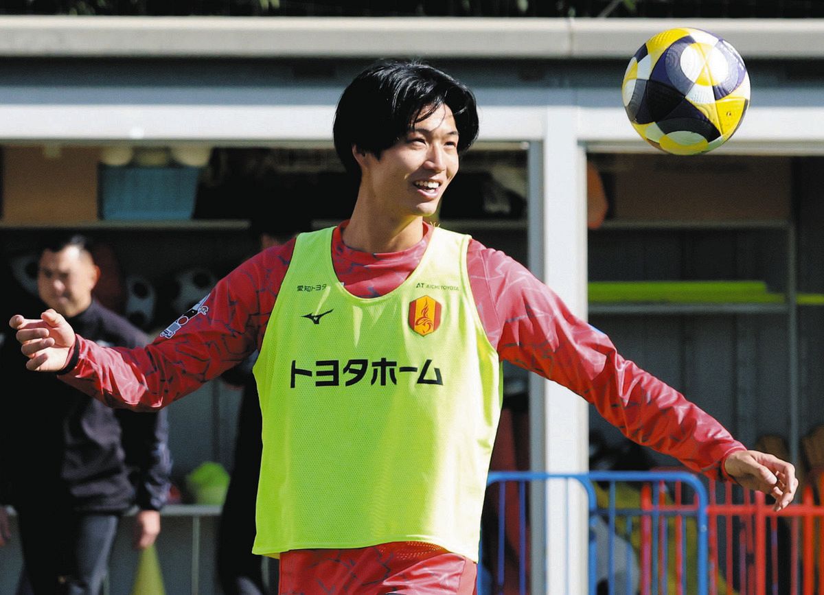 名古屋グランパス、前節欠場の藤井陽也が体調万全をアピール 次節町田