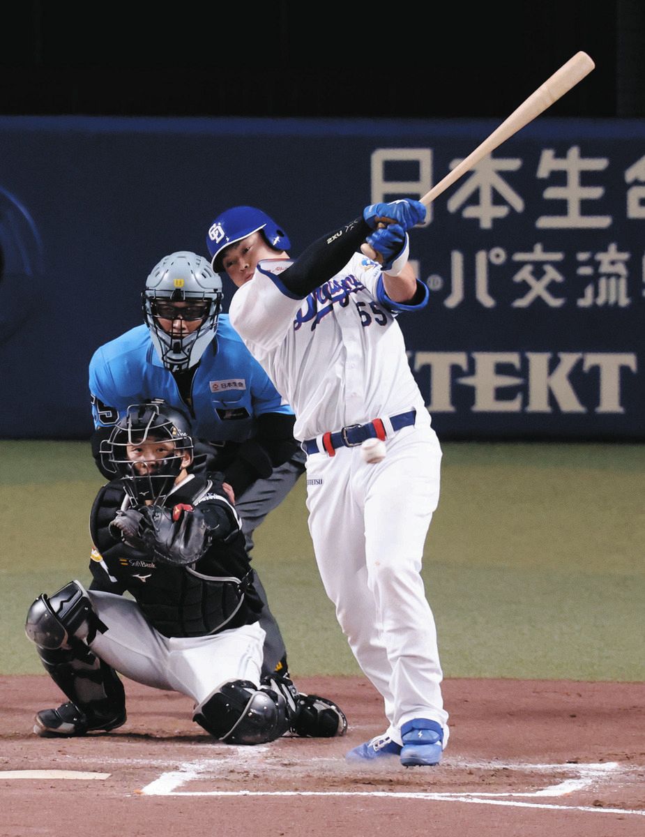 上林誠知選手 ＃51 オキコレ2026：ドラゴンズ情報