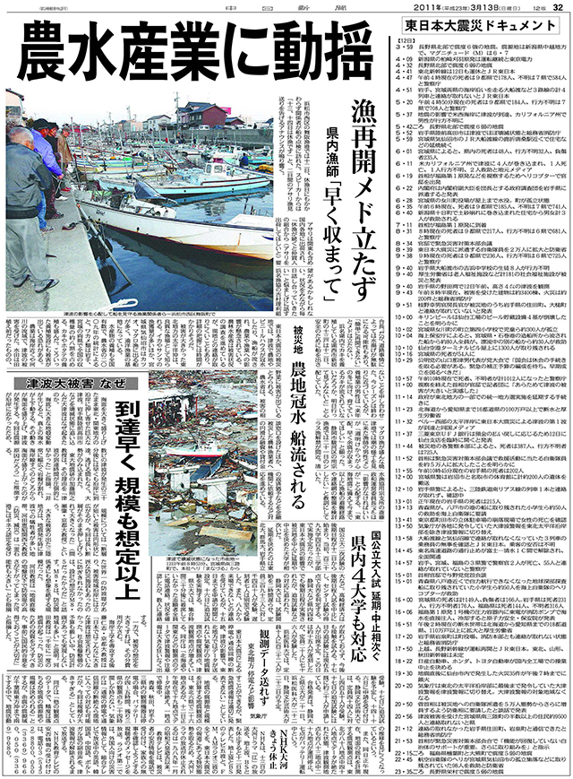 東海本社 東日本大震災１０年_20110313：中日新聞しずおかWeb